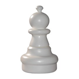 MegaChess Individual Chess Piece - Pawn - 16 Inches Tall - White