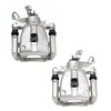 TRQ Rear Brake Caliper Set Compatible with 2009-2013 Mini Cooper
