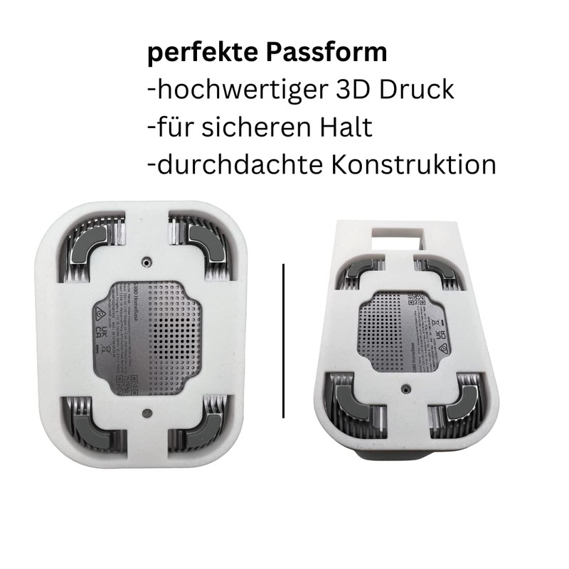 3DHerb Wall Mount for eufy HomeBase 3 (S380) Bracket eufycam