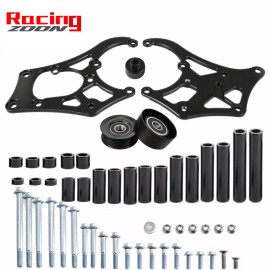 VEHITO For Sanden 508 LS LS1 LS2 LS3 LS6 LSX Black AC Conditioner Compressor Bracket