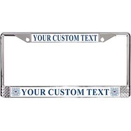 MilitaryBest Custom U.S. Coast Guard License Plate Frame