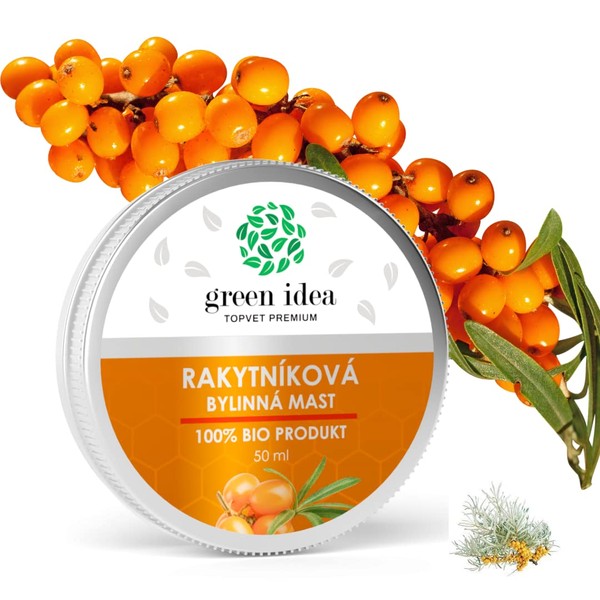 green idea Organic Sea Buckthorn Ointment - Regenerating - Wound