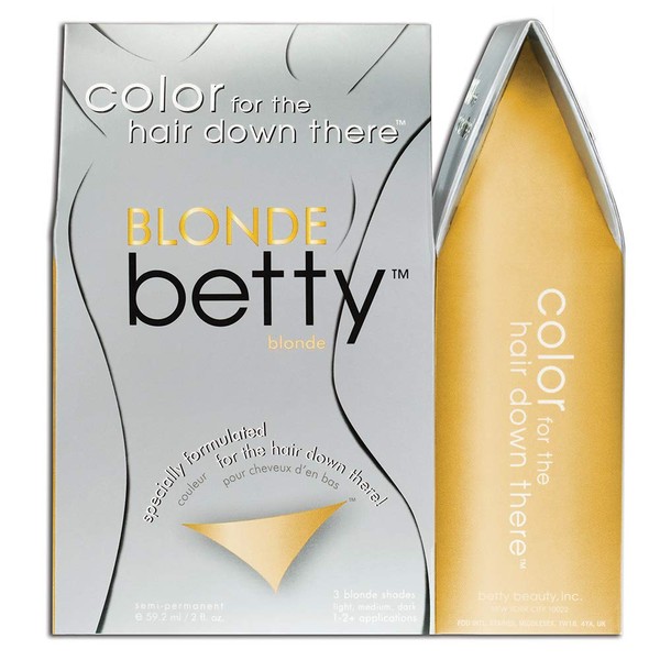 Blonde Betty - Color for the Hair Down There Kit (3-Pack)