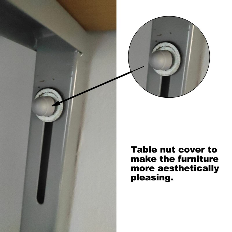 M8 (13mm Wrench) Plastic Nut and Bolt Protection Dome Cover,