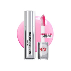 Wonderskin Lip Rehab Serum Oil - Aceite Labial Que Cambia De Color De Transparente A Rosa - Suero Teñido Activado Por Ph, No Pegajoso E Hidratante