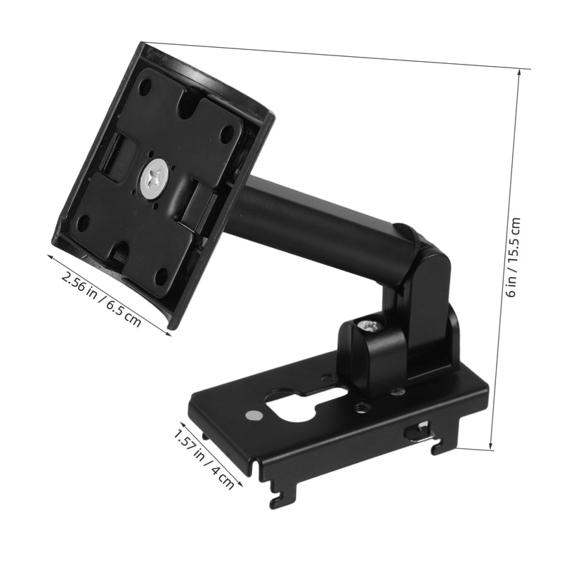 Gadpiparty 1set Adjustable Wall Mount Speaker Bracket for Easy Installation