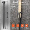 Yoursme Blacksmith Knife Making Forge Tongs Set: V-Bit Blade, Blade