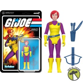 G.I. Joe GI Joe Reaction Scarlett DIC Purple Action Figure Super 7