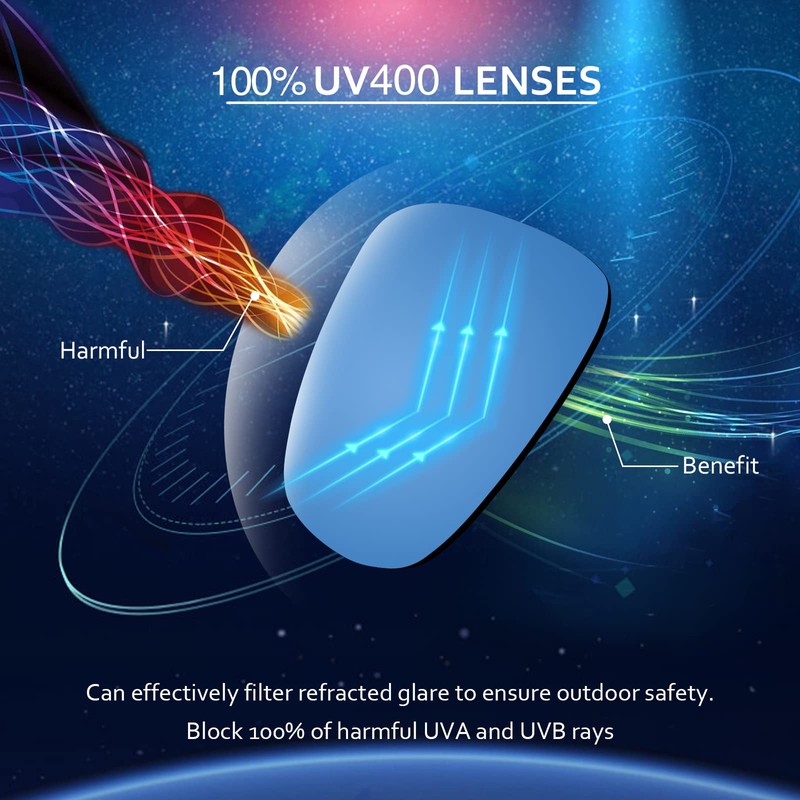 4 Pair Polarized Replacement Lenses for Oakley Catalyst - Black+Blue+Silver+Red