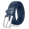 KM Legend Men's Belt Leather-Classic & Fashion for Work Business