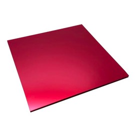 i-Materials Acrylic Pearlescent Metallic Sheets, 1/8" Thickness, 16"x12", Ideal for GlowForge & Any Types of Laser/Engraving, Perfect Material for Jewelry, Crafting & DIY Projects (Fresh Red)