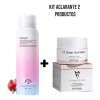 Kit Aclarante Bioaqua V7 + Crema Aclarante Instantaneo Crso
