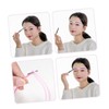 BIUDECO 5sets Reusable Eyebrow Card of Eyebrow Grooming Stencils for