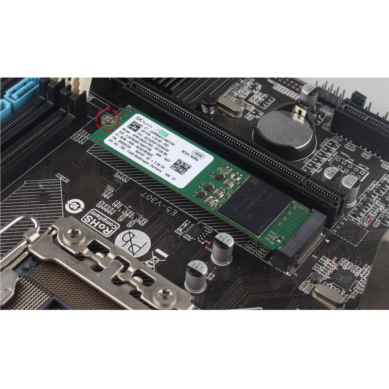 ZDE 30 Pieces M.2 SSD Screw Kit M2 M2.5 M3