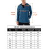 Woitury Mens UPF 50+ UV Sun Protection Clothing Jacket Hoodie