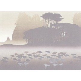 Elton Bennett Notecards, New printing-The Hurrying Feet- 5 cards & envelopes