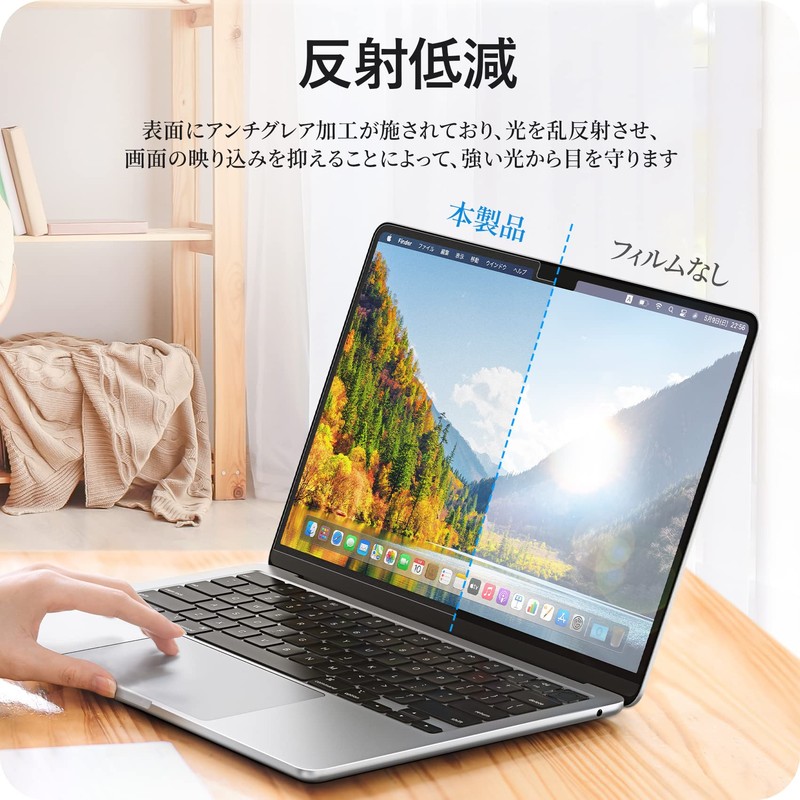 NIMASO NNB22F485 Anti-Glare Film for MacBook Air M2 Chip (2022