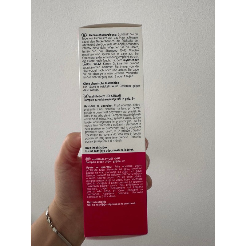 mylittledoc LÄUSE WEG! Treatment Shampoo & Comb | Treatment of