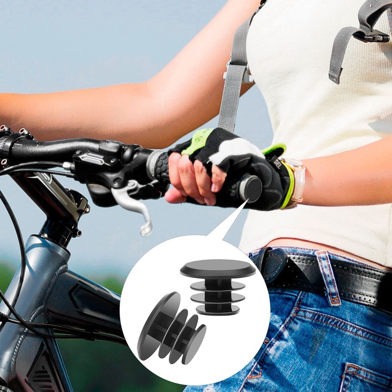 Bruafsir 50Pcs Mountain Bike Bar Plugs Road Bicycle Handlebar End