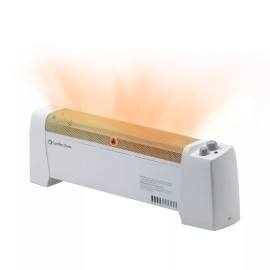 Comfort Zone Electric Baseboard Heater, White