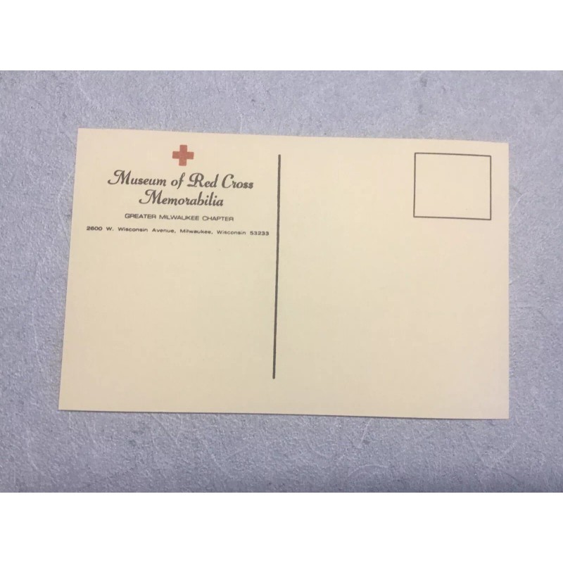 Vintage American Red Cross 3.5 X 5.5 Post Card