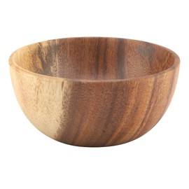 Wooden Bowls, Wooden Bowl Solid Wooden Bowl Wooden Salad Bowl Wooden Serving Bowl for Salad Soup Rice Noodle (16 * 7cm)