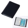 Raymay Fujii GLH1168B Groire Card Case, 12 Pockets, Black