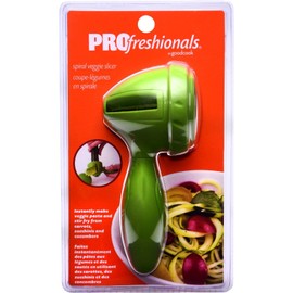 Profreshionals Spiral Vegetable Slicer Cutter Trimmer Spiralizer Salad Maker Food Processor