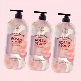 On The Body 온더바디 수퍼보타닉 로즈 피오니 바디워시 900g 3개 4528937 On The Body Super Botanic Rose Peony Body Wash 900g 3pcs