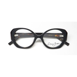 Sean John 6005 Very Bold Look Contemporary USA Designer Eyeglass Frame/Glasses [50-18-145, black over tortoise]