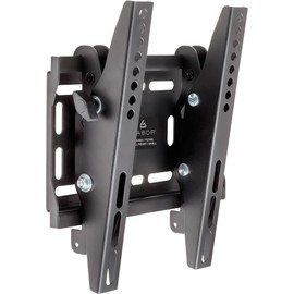 GABOR Tilting Wall Mount for 15-40" TVs & Monitors, Universal Tilt TV Wall Mount, VESA 75x75 to 200x200mm, Tilt (-10° to +5°), Tilting Brackets w 110 lb Capacity, Low Profile Flat Wall Mount Bracket