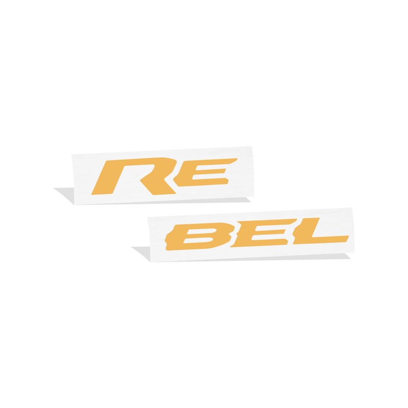 Reflective Concepts Rebel Tailgate Emblem Inlay Decal Sticker - 2019-2025