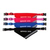 Doggie Stylz Service Dog Bandana with Reflective Strip for pet