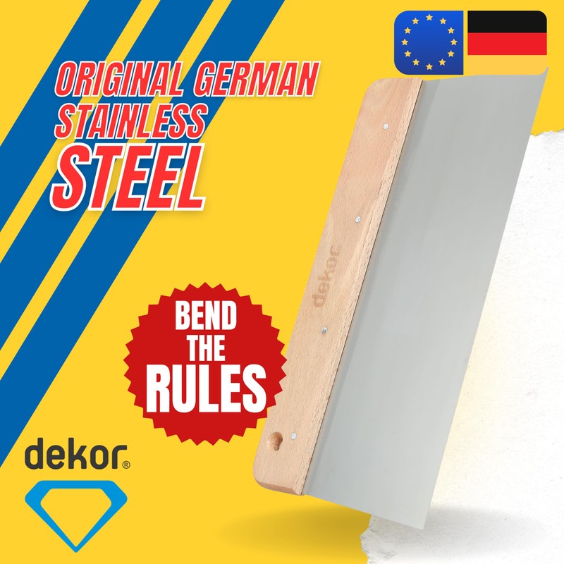DEKOR Taping Knife - Size 12" - German Stainless Steel