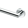 Gatco 962 Glam 18" L Grab Bar, Chrome/ADA Compliant Stainless