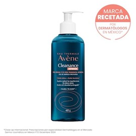 AVENE Cleanance Intense, Gel de Limpieza Profunda para Piel con Tendencia Acnica y Poros Obstruidos, 400ml