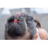 Red Ember 100pc Mini Hair Ties | Hair Ties for