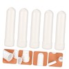 Baluue 10pcs White Essential Oil Refillable Tubes Aromatherapy Design for