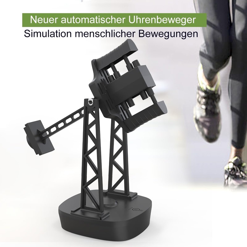 FEICHONGHO Automatic Watch Winder, black, standard