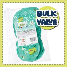24 Pack of Dinosaur Candy - Baby Dinosaur Eggs Mini Fruit Chews for Dinosaur Party, Dino Party Favors, Candy for Party Bags [Pack Of 24 X0.35oz/10g Bags] by 4YoreElves