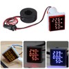 Alinan 3 in 1 60-500V 0-100A AC Digital Ammeter Voltmeter,