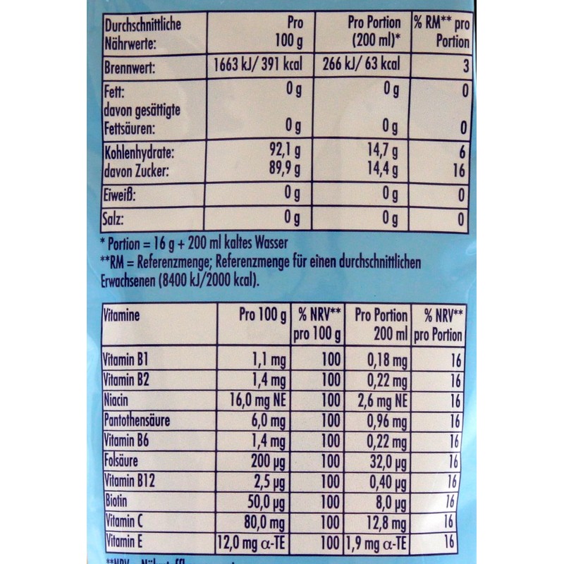 Krüger Family Type Multivitamin Drink Powder, Pack of 10 (10