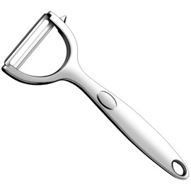 Potato Peeler for Kitchen, Sharp Stainless Steel Vegetable Peeler with Potato Eye Remover, Ergonomic Non-Slip Handle Y Peelers