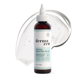 Dermazen Calming Seborrheic Serum, Dermatologist Recommended, Topical Serum For Hair, Face, and Body (4oz)
