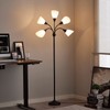 HonoDing Medusa Floor Lamps Standing Lamps 5 Heads Adjustable Reading
