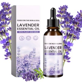 Lavendelöl,Lavendelöl Ätherisches Öl,Natürliches Lavendelöl Bio,Lavender Essential Oil,für Diffusor,Hautmassage,Bad und Entspannung,Seifenherstellung,zur Entspannung,100 ML