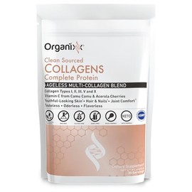 Organixx Péptidos Colágeno Polvo Vitamina Hidrolizado Tipos Iii Cabello Uñas Piel Huesos Articulaciones Combatir Envejecimi