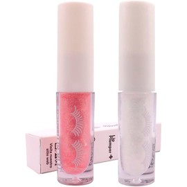 Mlashes Volumizador para labios al instante con glitter 2 Pack Lip plumper Marlin + Malcom