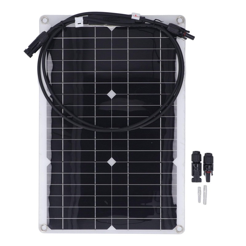 Flexible Solar Panel, 20W Portable Solar Panel with Overload Guard