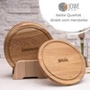JOWE Round Wooden Kitchen Chopping Board in Oak | Oak